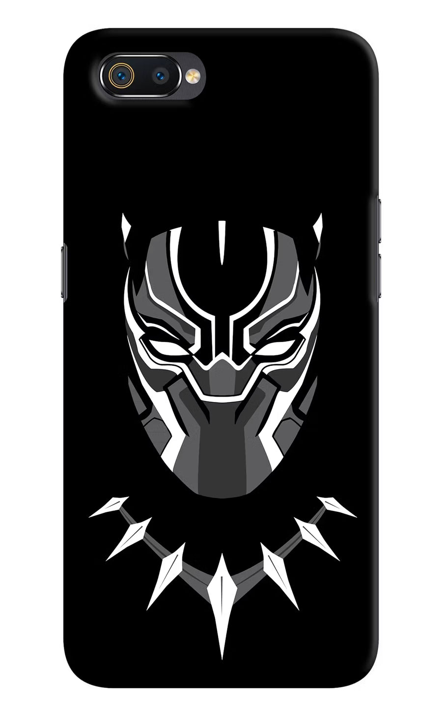 Black Panther Realme C2 Back Cover, Hard case