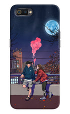 Chilling Couple Realme C2 Hard Case Back Cover by Casekaro