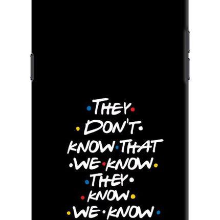 FRIENDS Dialogue Realme C2 Hard Case Back Cover by Casekaro