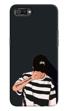Aesthetic Boy Realme C2 Hard Case Back Cover by Casekaro