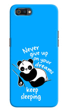 Keep Sleeping Realme C2 Hard Case Back Cover by Casekaro