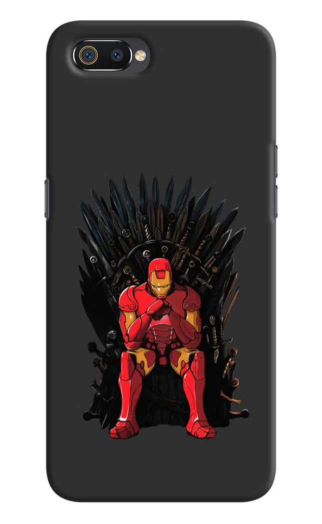 Ironman Throne Realme C2 Hard Case Back Cover by Casekaro