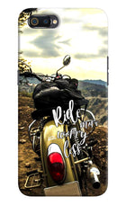 Ride More Worry Less Realme C2 Hard Case Back Cover by Casekaro