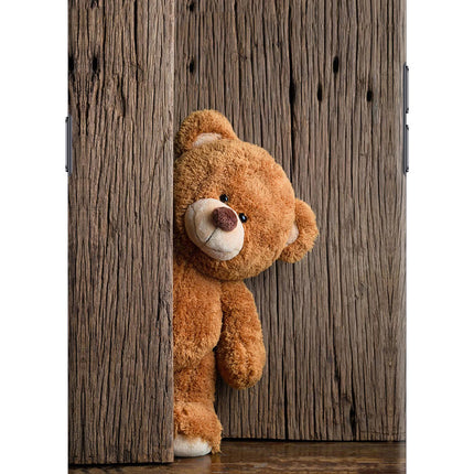 Teddy Wooden Realme C2 Hard Case Back Cover by Casekaro