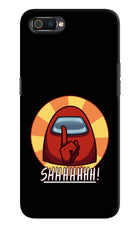 Among Us Shhh! Realme C2 Hard Case Back Cover by Casekaro