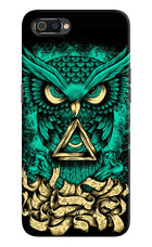 Green Owl Realme C2 Hard Case Back Cover by Casekaro