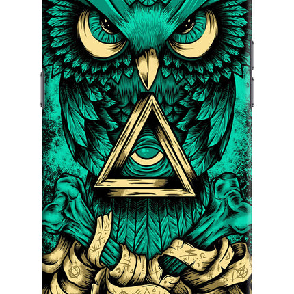 Green Owl Realme C2 Hard Case Back Cover by Casekaro