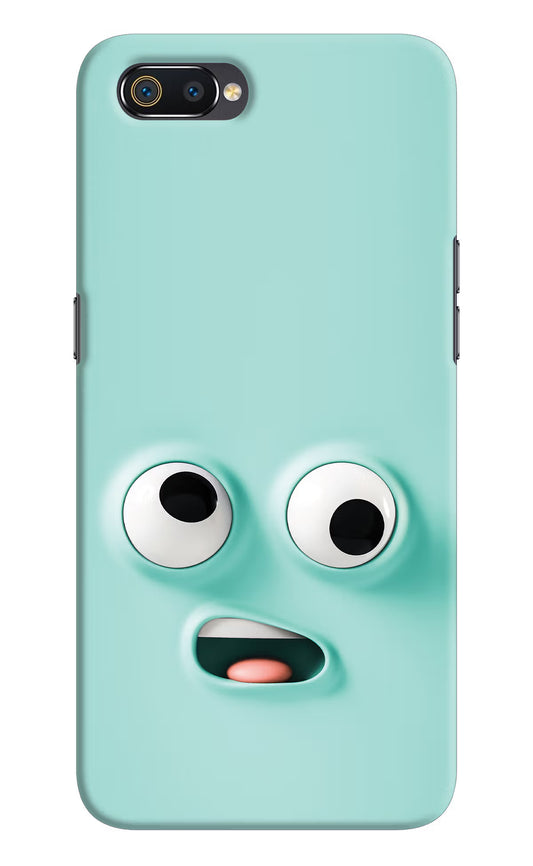 Funny Cartoon Realme C2 Hard Case Back Cover by Casekaro
