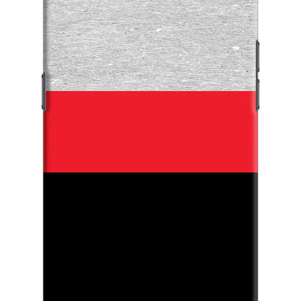 Tri Color Pattern Realme C2 Hard Case Back Cover by Casekaro