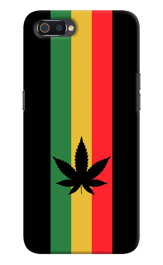 Weed Flag Realme C2 Hard Case Back Cover by Casekaro