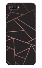 Geometric Pattern Realme C2 Hard Case Back Cover by Casekaro