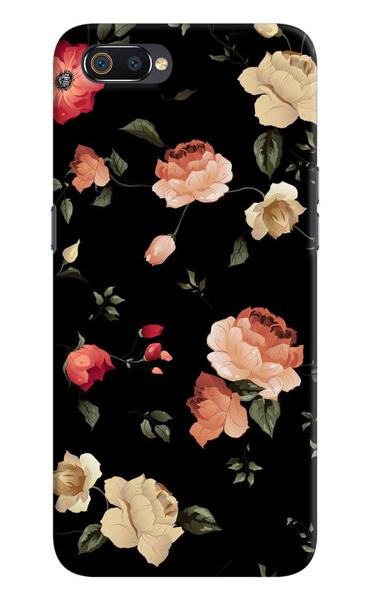 Flowers Realme C2 Hard Case Back Cover by Casekaro