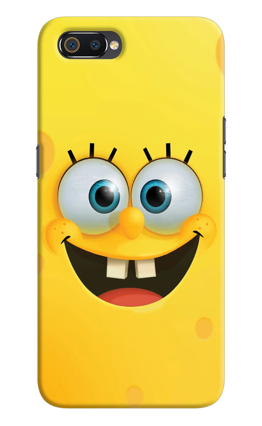 Sponge 1 Realme C2 Hard Case Back Cover by Casekaro