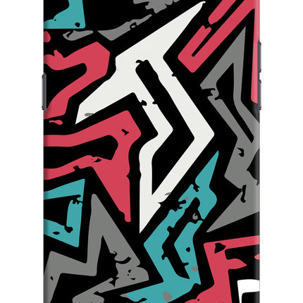 Geometric Graffiti Realme C2 Hard Case Back Cover by Casekaro
