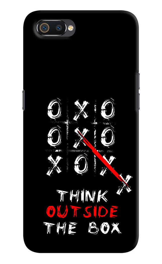 Think out of the BOX Realme C2 Hard Case Back Cover by Casekaro
