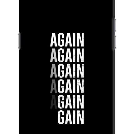 Again Again Gain Realme C2 Hard Case Back Cover by Casekaro