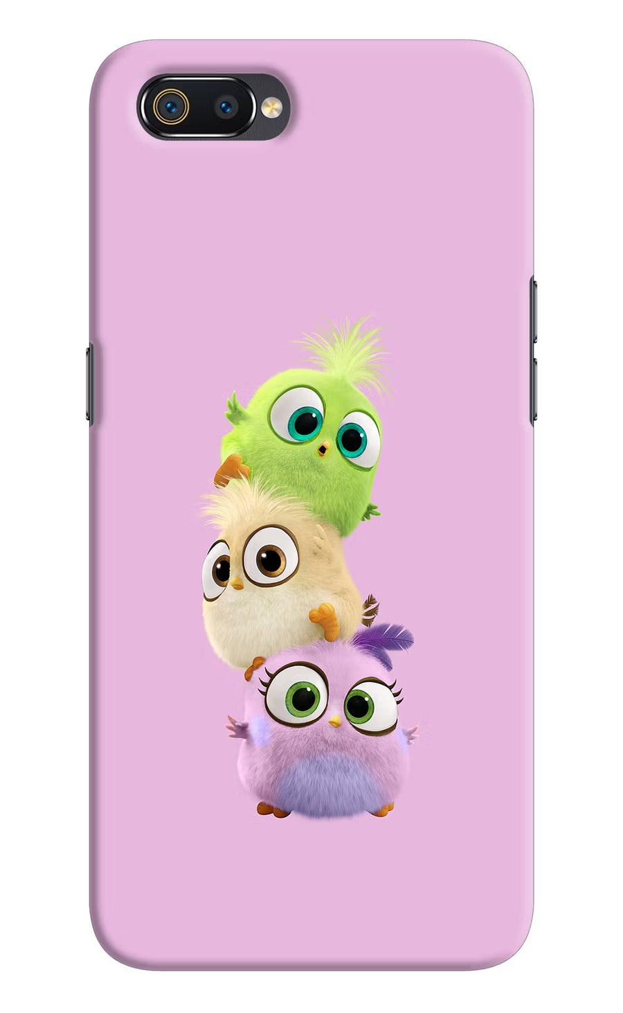 Cute Little Birds Realme C2 Back Cover, Hard case
