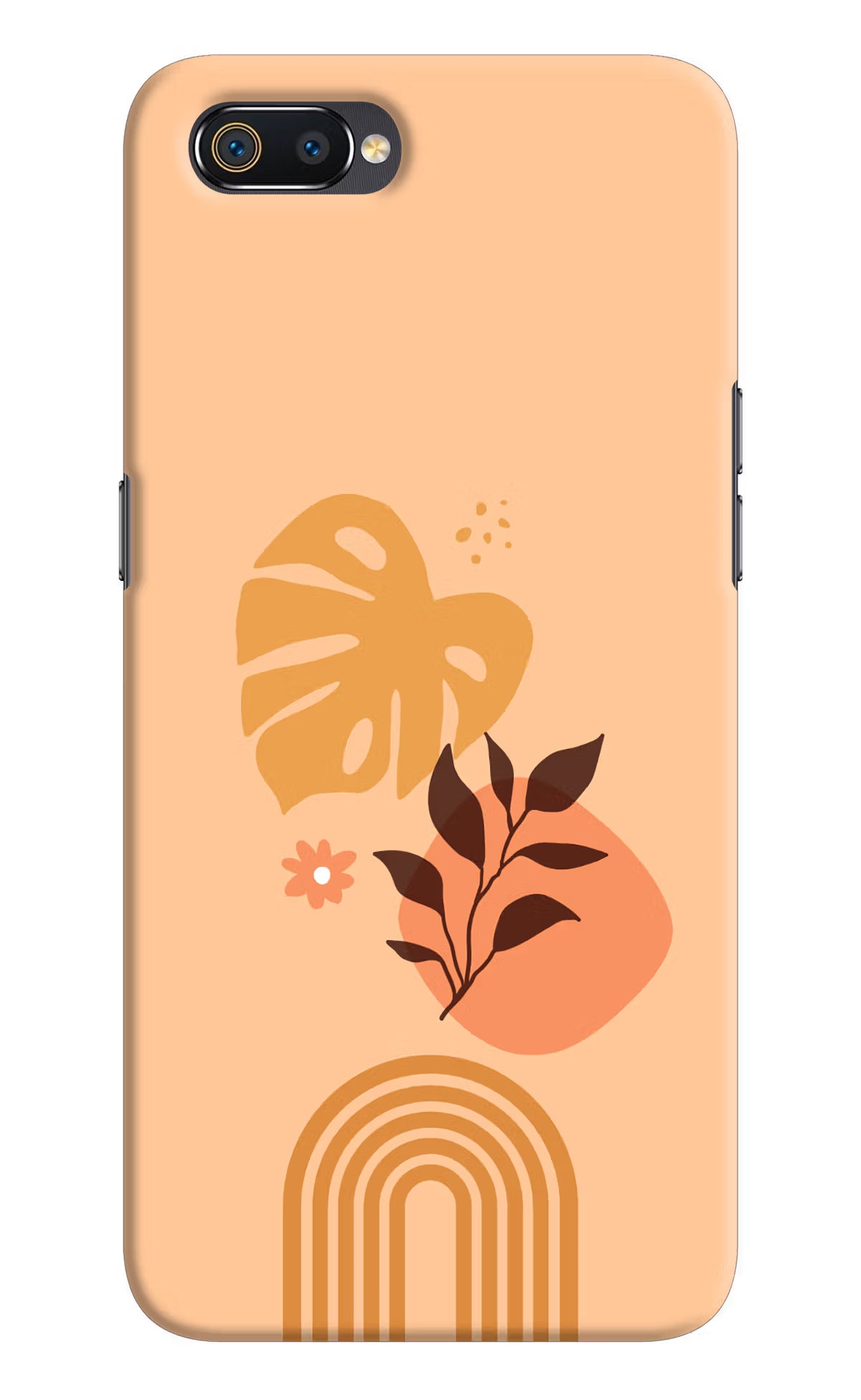 Bohemian Art Realme C2 Hard Case Back Cover by Casekaro