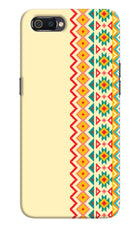 Ethnic Seamless Realme C2 Hard Case Back Cover by Casekaro