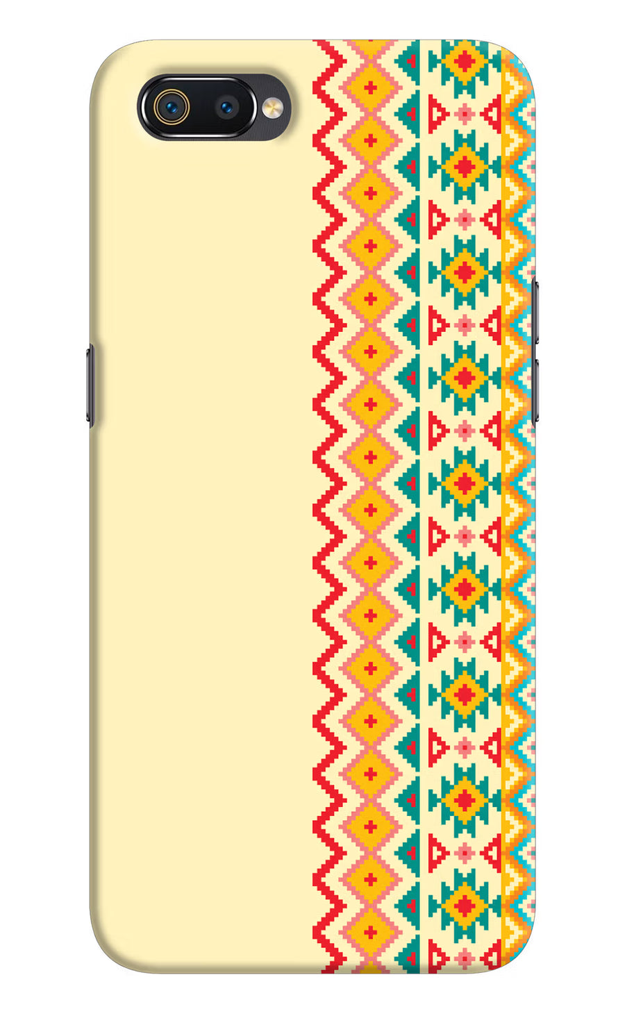 Ethnic Seamless Realme C2 Back Cover, Hard case