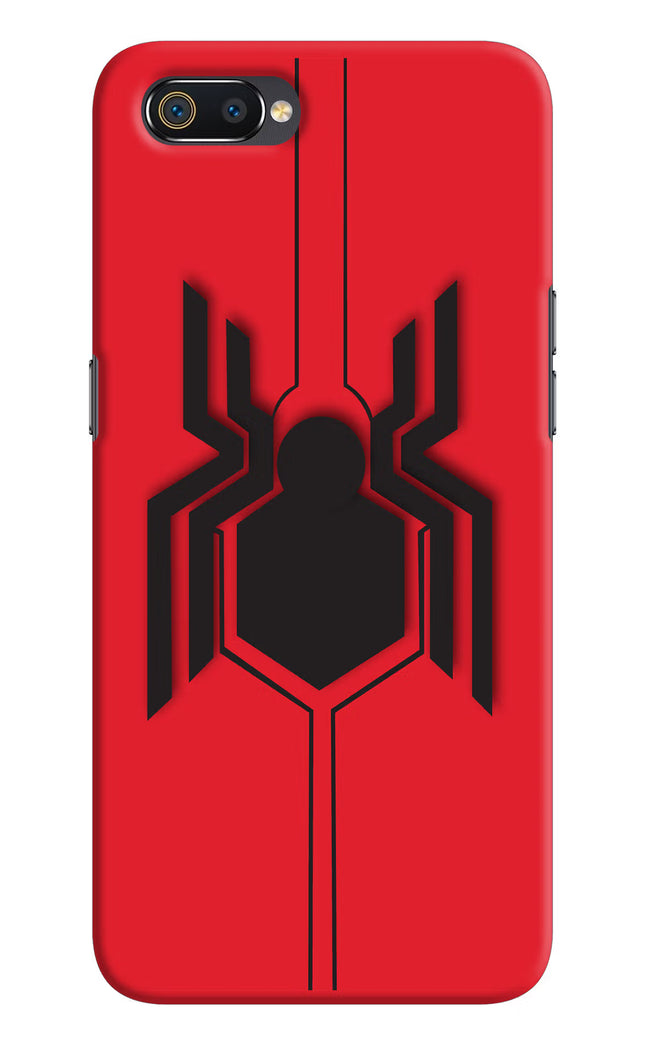 Spider Realme C2 Hard Case Back Cover by Casekaro