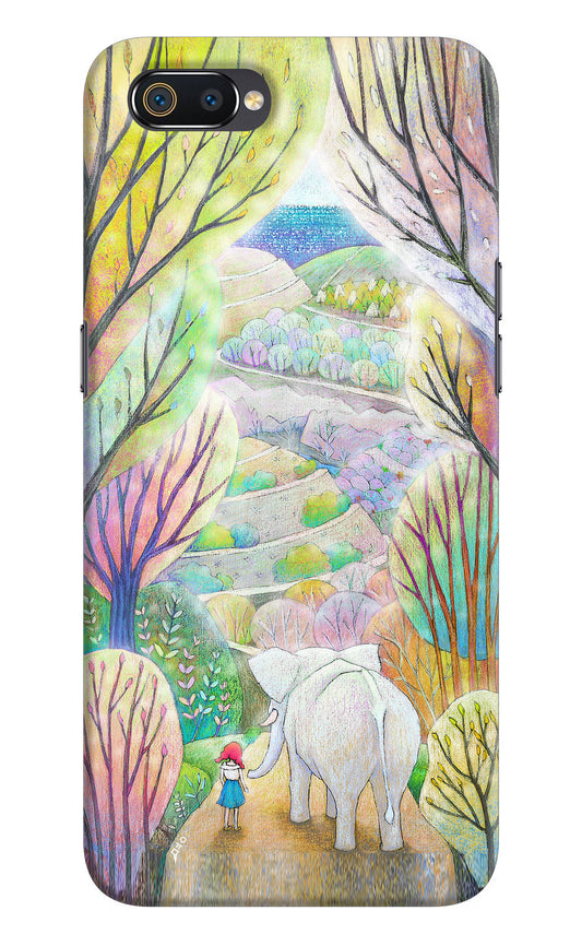 Nature Painting Realme C2 Hard Case Back Cover by Casekaro