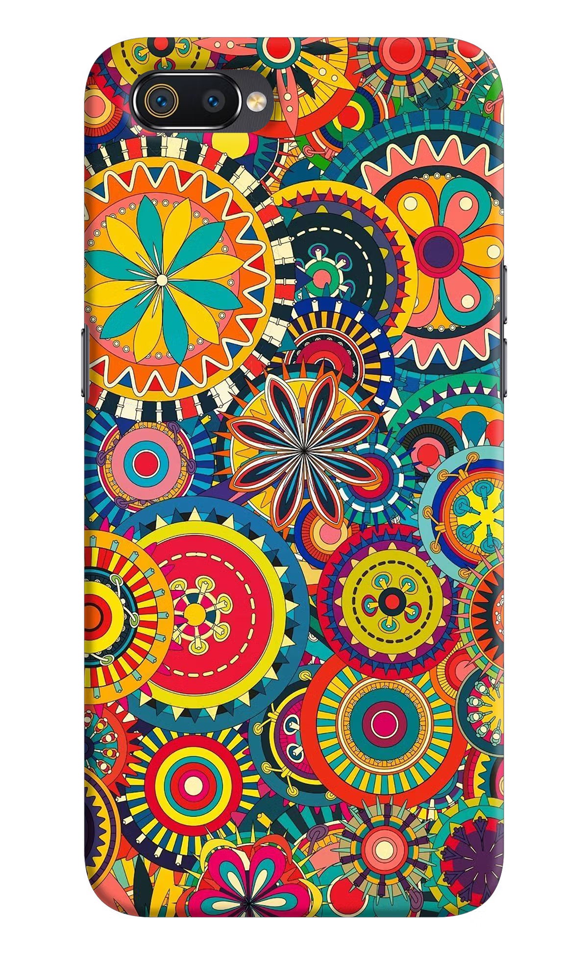 Gol Gol Art Realme C2 Hard Case Back Cover by Casekaro