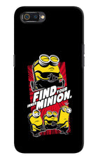 Find your inner Minion Realme C2 Hard Case Back Cover by Casekaro