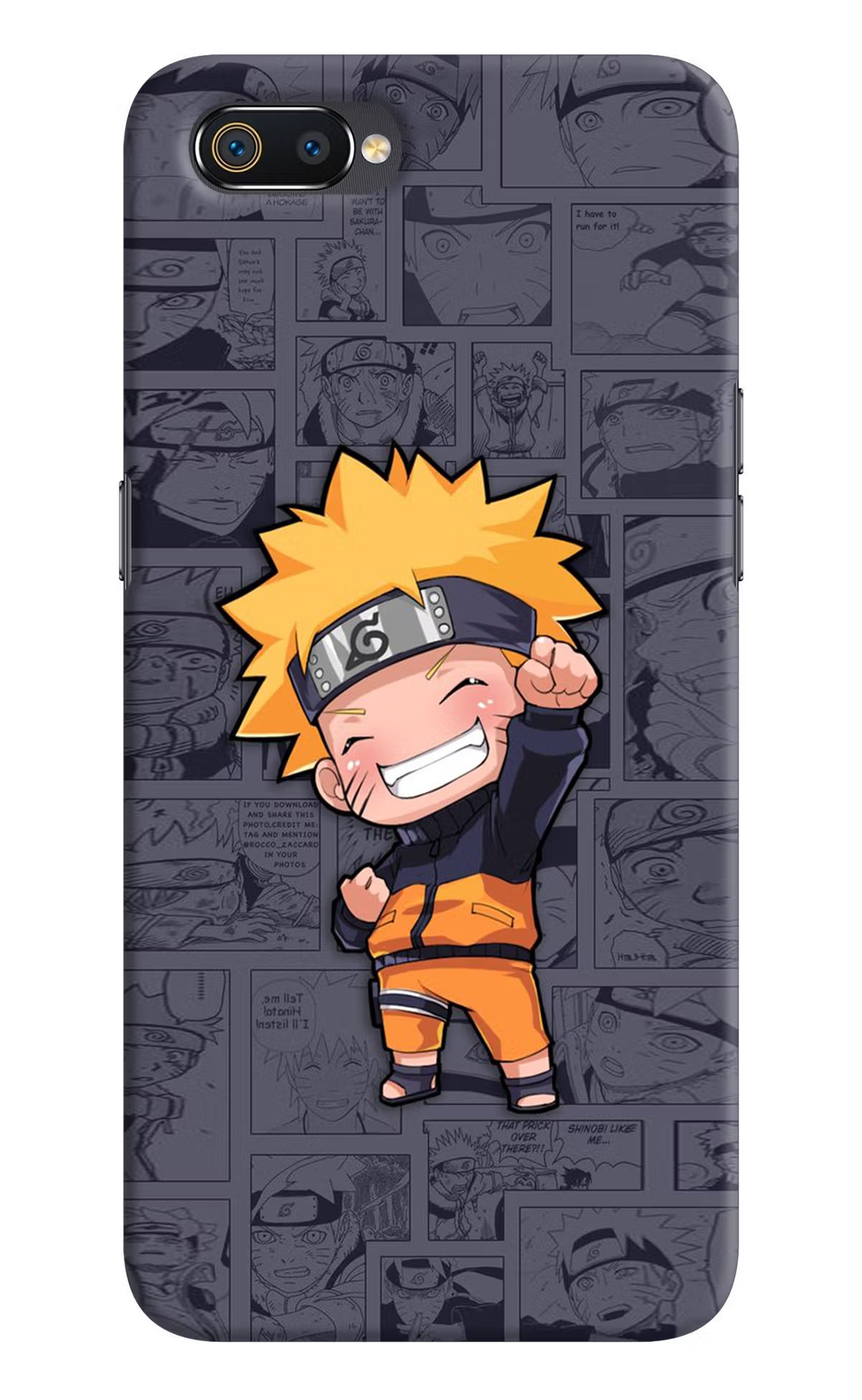 Chota Naruto Realme C2 Hard Case Back Cover by Casekaro