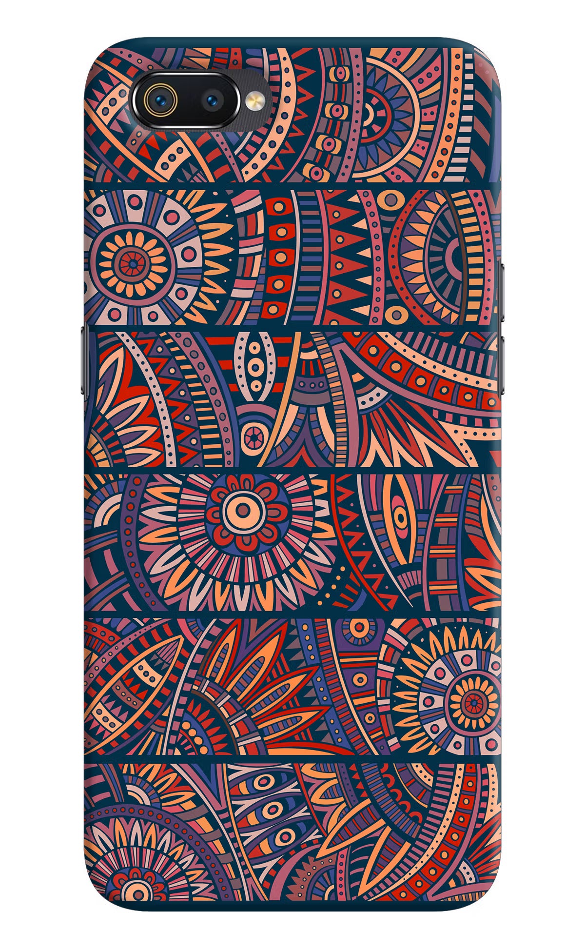 African Culture Design Realme C2 Hard Case Back Cover by Casekaro