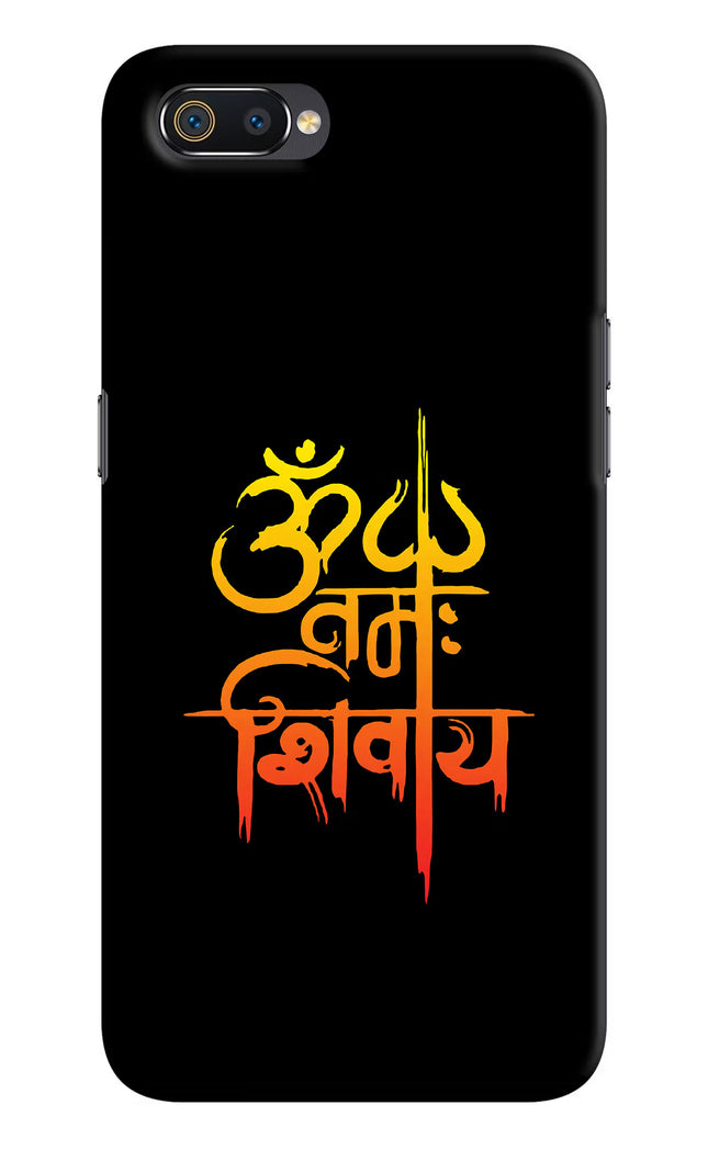 Om Namah Shivay Realme C2 Hard Case Back Cover by Casekaro