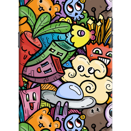 Veggie Doodle Realme C2 Hard Case Back Cover by Casekaro