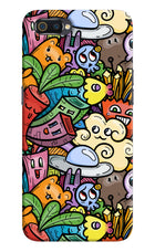 Veggie Doodle Realme C2 Hard Case Back Cover by Casekaro