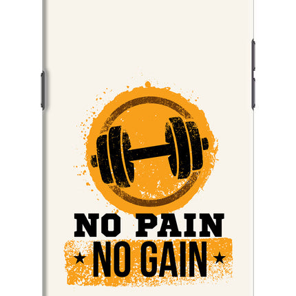 No Pain No Gain Realme C2 Hard Case Back Cover by Casekaro
