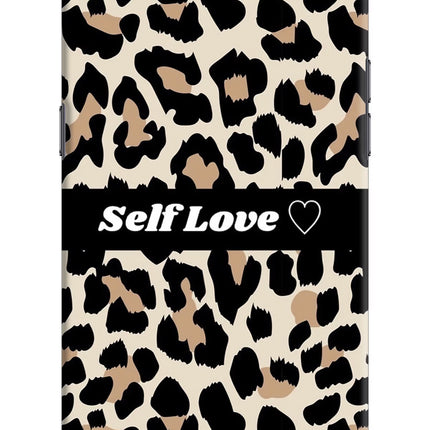 Leopard Print Self Love Realme C2 Hard Case Back Cover by Casekaro