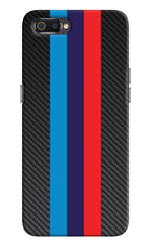 BMW Stripes Pattern Realme C2 Hard Case Back Cover by Casekaro