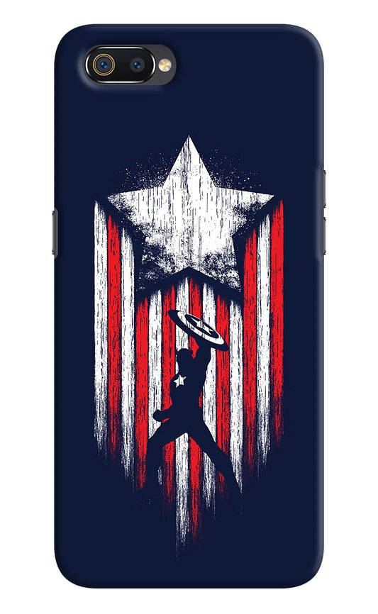 Captain America Marvel Art Realme C2 Hard Case Back Cover by Casekaro