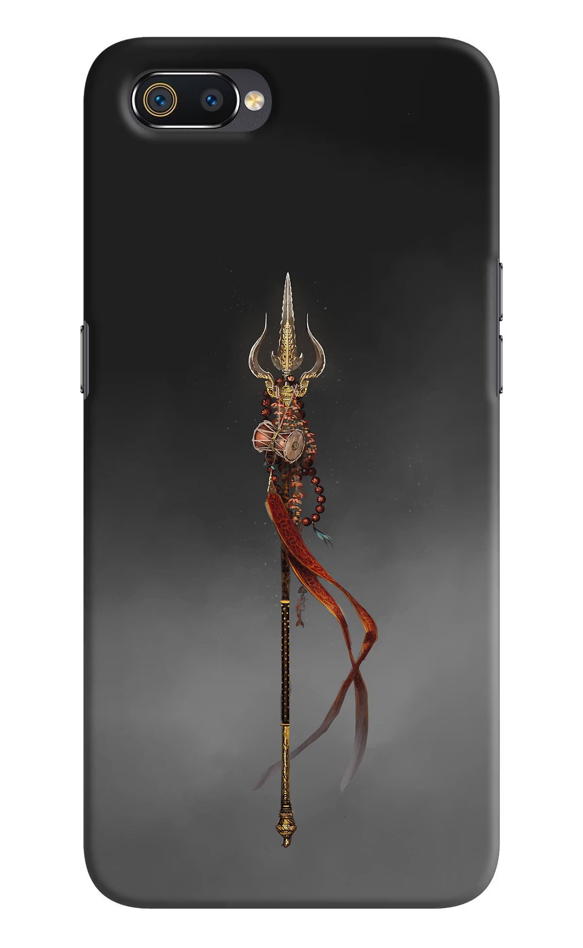 Shiv Trishul Realme C2 Hard Case Back Cover by Casekaro