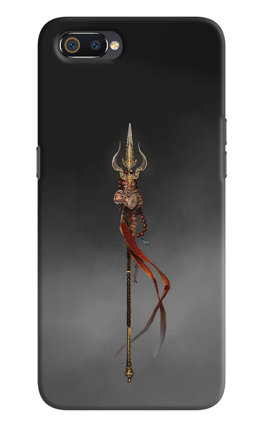 Shiv Trishul Realme C2 Hard Case Back Cover by Casekaro