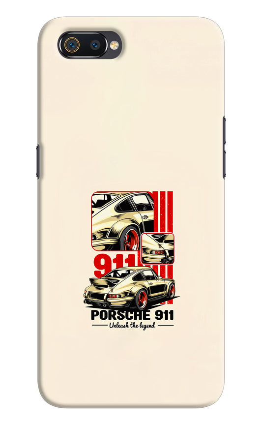 Classic Porsche 911 Realme C2 Hard Case Back Cover by Casekaro