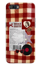 Queen of Disaster Realme C2 Hard Case Back Cover by Casekaro