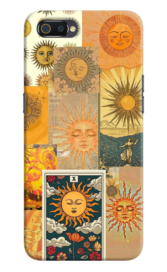 Sun Realme C2 Hard Case Back Cover by Casekaro