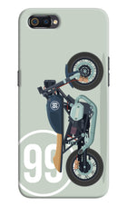 Classic Cafe Racer 99 Realme C2 Hard Case Back Cover by Casekaro