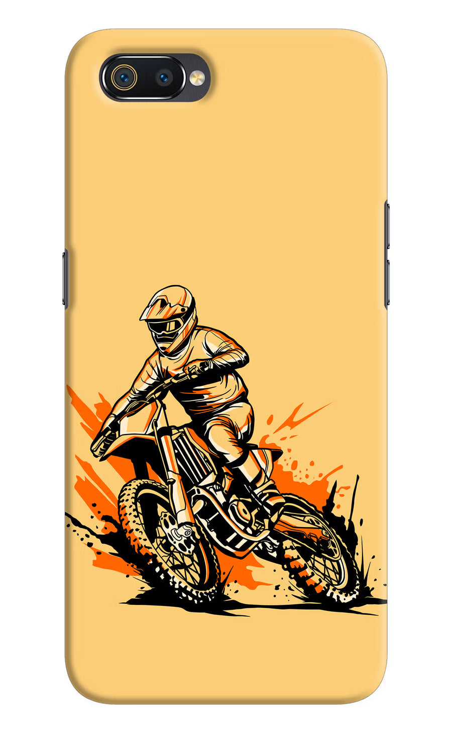 Off-Road Fury Realme C2 Back Cover, Hard case