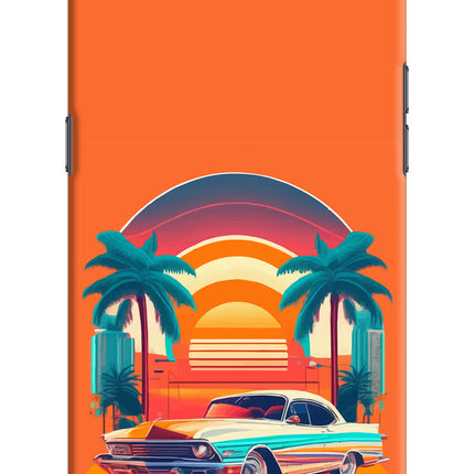 Palm Drive 80s Realme C2 Hard Case Back Cover by Casekaro