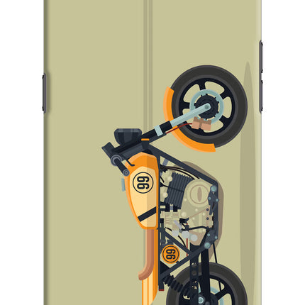 Vertical Speedster Realme C2 Hard Case Back Cover by Casekaro