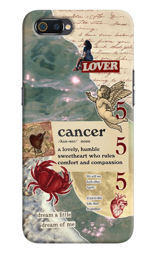Cancer Zodiac Realme C2 Hard Case Back Cover by Casekaro