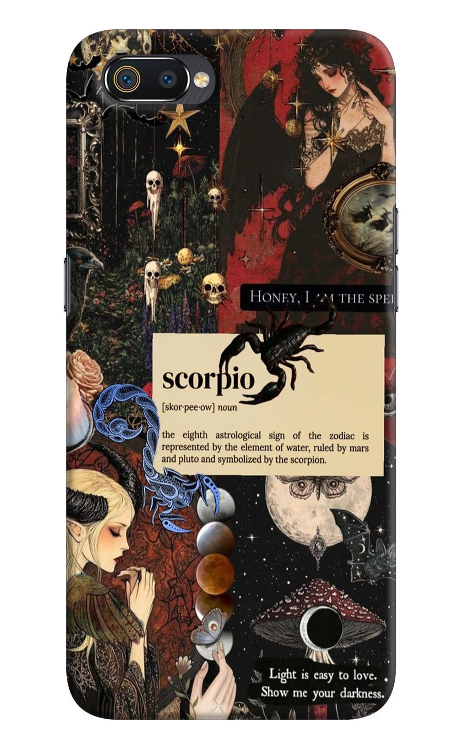 Scorpio Zodiac Realme C2 Back Cover, Hard case
