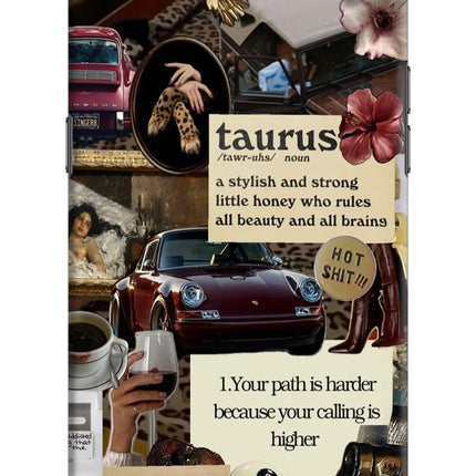 Taurus Zodiac Realme C2 Hard Case Back Cover by Casekaro