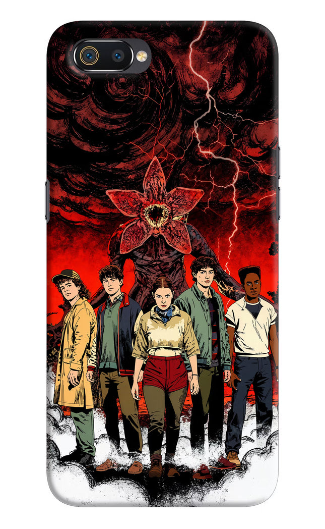 Ordinary Things Characters Realme C2 Hard Case Back Cover by Casekaro